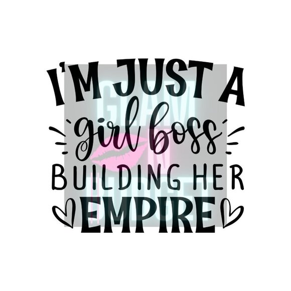HANDMADE Custom Design Graphics I'm Just A Girl Boss Building Shirt You Pick - Picture 1 of 3